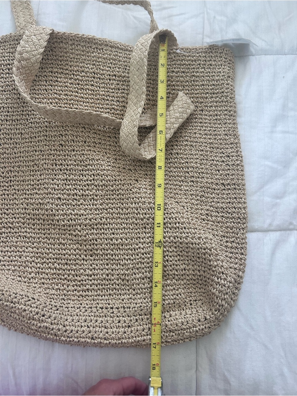 NWT Woven Straw Purse - Picture 4 of 5